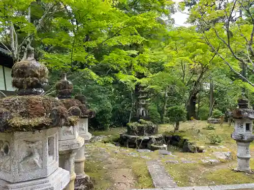 西明寺の庭園