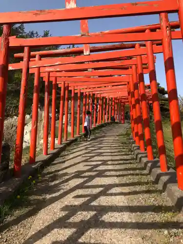 高山稲荷神社の鳥居