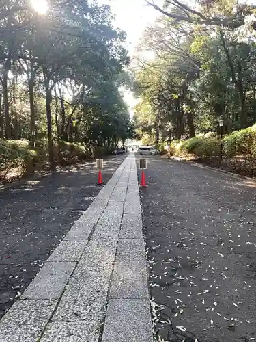 大宮八幡宮の庭園