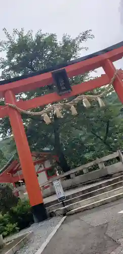 金櫻神社の鳥居