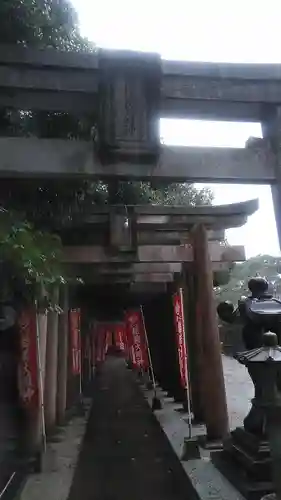 岩嶽稲荷大明神の鳥居