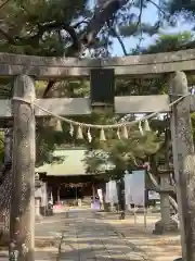 篠山神社の鳥居