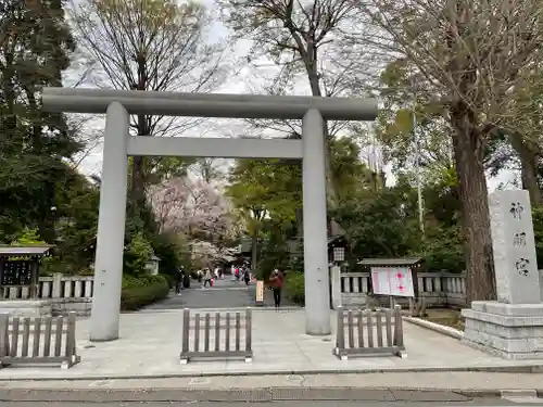 阿佐ヶ谷神明宮の鳥居