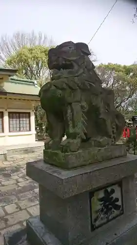 鳴海八幡宮の狛犬