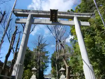 井草八幡宮の鳥居