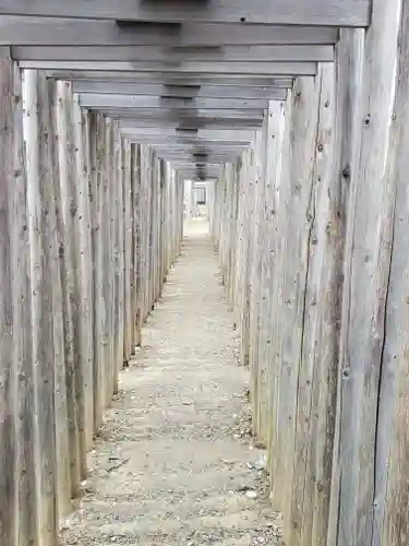 日限富士浅間神社の鳥居