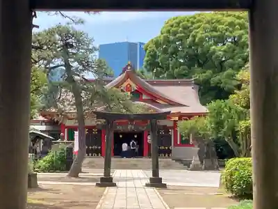 品川神社の本殿・本堂