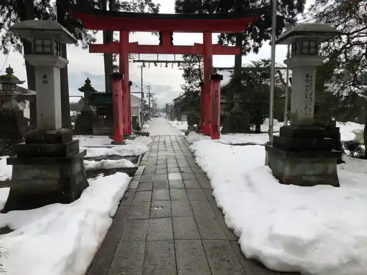 岡太神社の鳥居