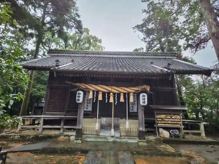 川津来宮神社の本殿・本堂