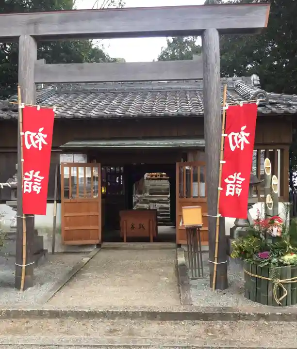 神戸神舘神明社の鳥居