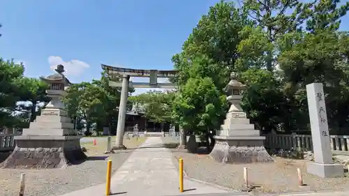 豊麻神社の鳥居