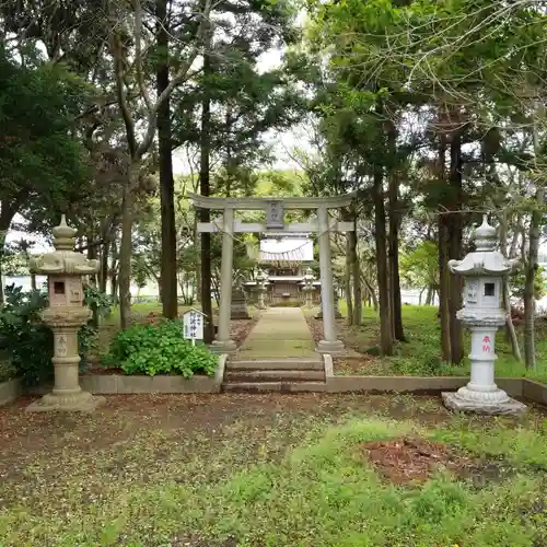 阿波神社の鳥居