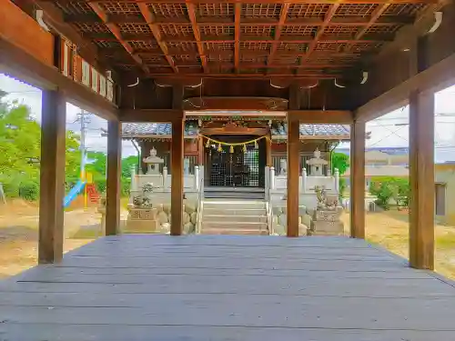 神明加茂社（千秋町加茂）の本殿・本堂