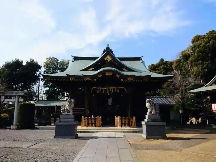 赤羽八幡神社の本殿・本堂