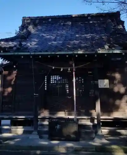 女體神社の本殿・本堂