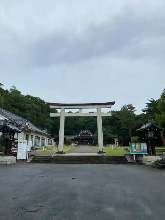 群馬県護国神社の鳥居