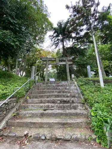 天疫神社の鳥居