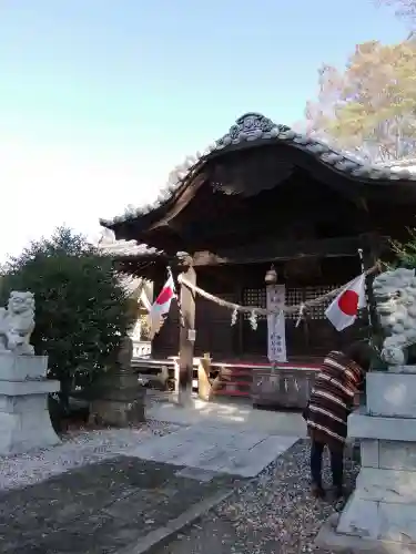 網戸神社の本殿