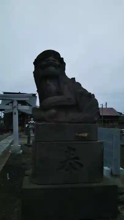 鎌ヶ谷八幡神社の狛犬