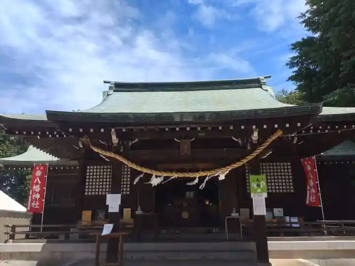 峯ヶ岡八幡神社の本殿・本堂
