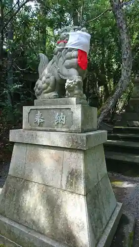 安宅住吉神社の狛犬