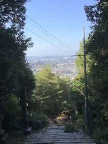 大宮浅間神社中宮の景色