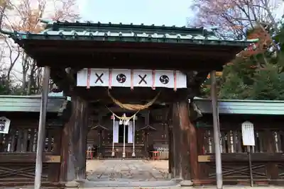 二本松神社の山門・神門