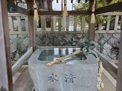 木見大年神社の手水舎