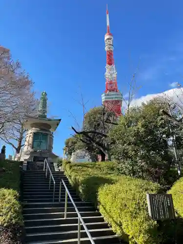 増上寺の景色