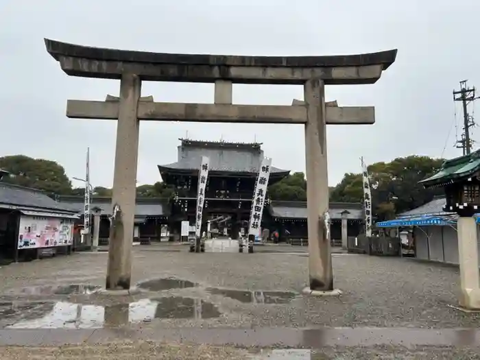 真清田神社の鳥居