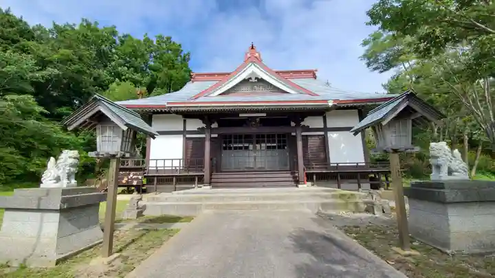 浦河神社の本殿・本堂