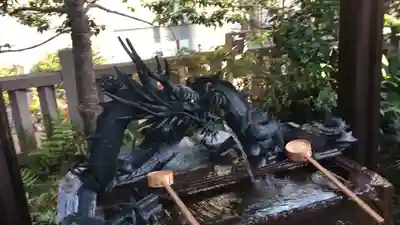  六本木天祖神社の手水舎