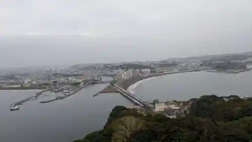 江島神社の景色