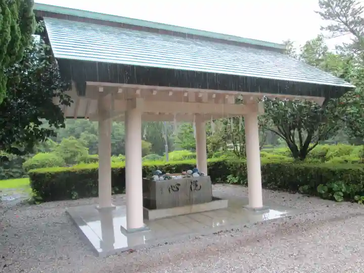 屋久島大社の手水舎