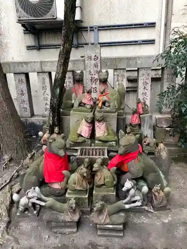 笠間稲荷神社 東京別社の狛犬