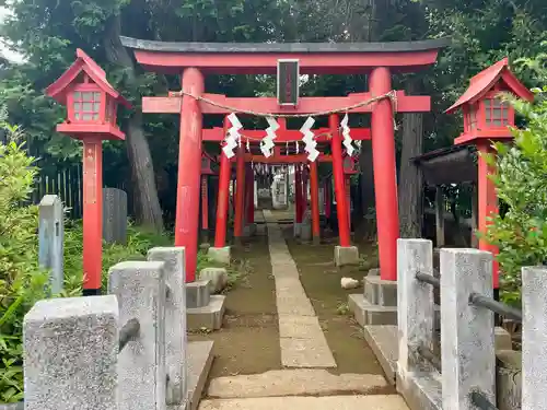 須黒稲荷神社の鳥居