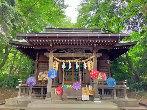 馬場氷川神社の本殿