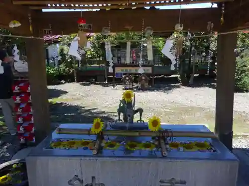 今市報徳二宮神社の手水舎