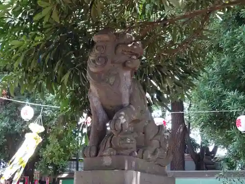 太子堂八幡神社の狛犬