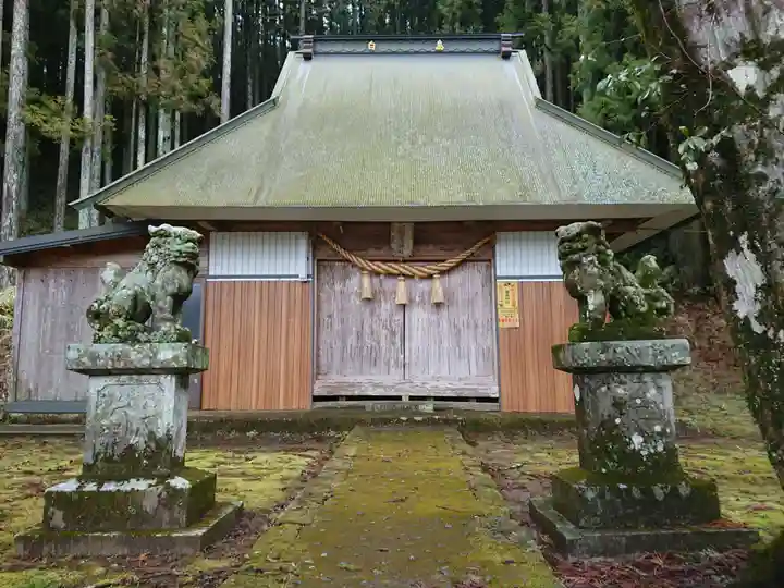 白鳥神社の本殿・本堂