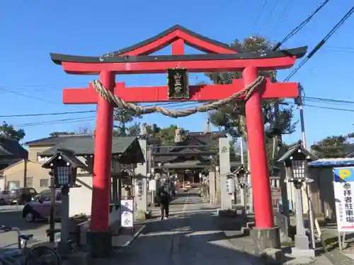 本折日吉神社の鳥居