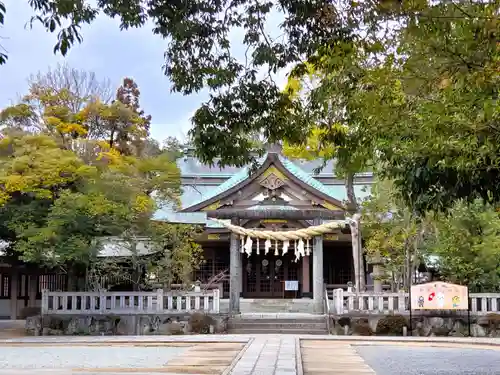 阿比太神社の本殿