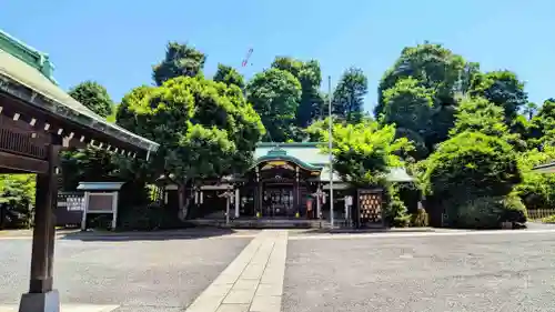 白金氷川神社の本殿・本堂