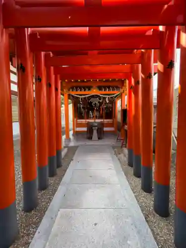 柳原蛭子神社の鳥居