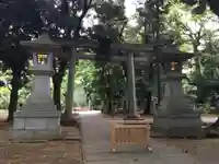 赤坂氷川神社の鳥居
