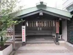 築土神社の本殿