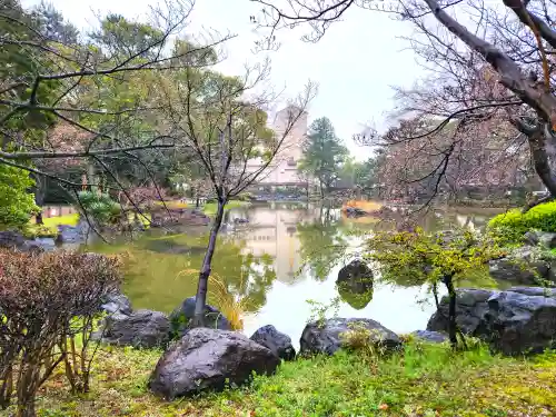 豊國神社の庭園