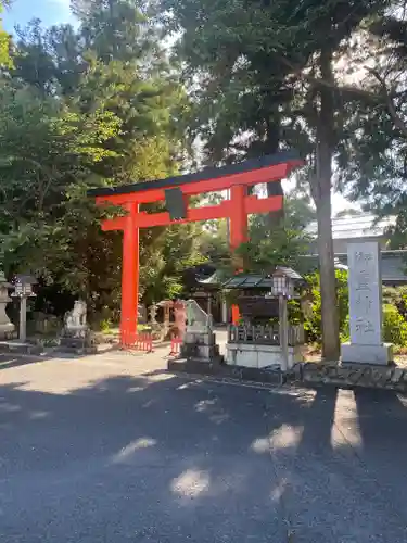 御霊神社本宮の鳥居