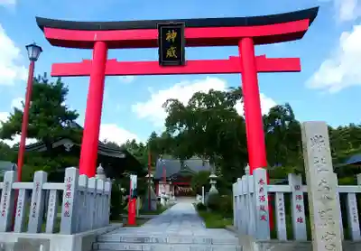 北海道東照宮の鳥居