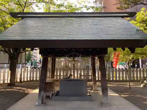 北海道神宮頓宮の手水舎